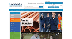 Desktop Screenshot of lamberts.co.uk